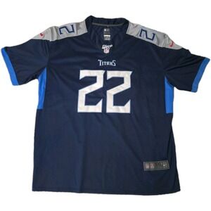 Nike On Field Derrick Henry Mens 5XL NFL 100th Anniversary Jersey Titans